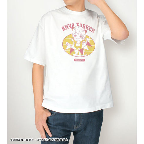 『SPY×FAMILY』描き下ろし アーニャ・フォージャー ホリデーパーティーver. BIGシルエットTシャツ ver.Bユニセックス